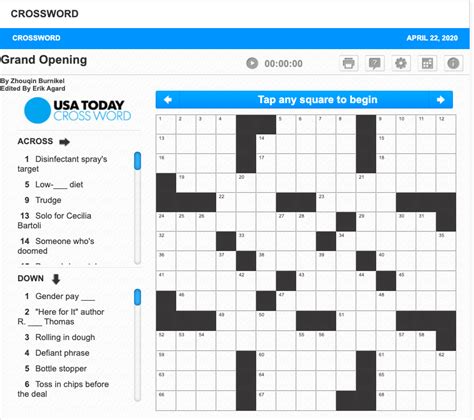 usa today puzzle answers|More.